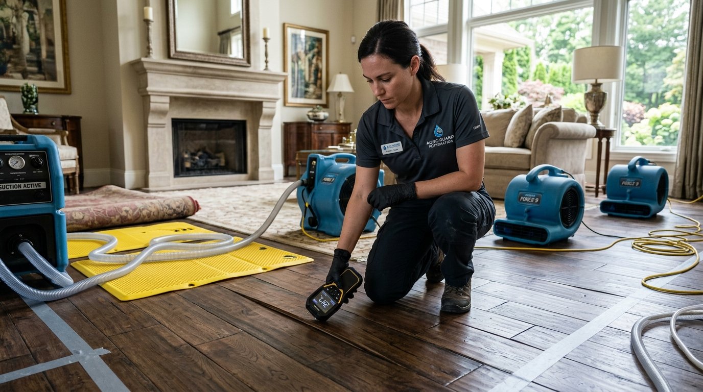 Hardwood Floor Water Damage: Can It Be Saved?